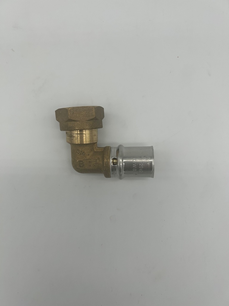 Coude 20 x 3/4 Raccord mobile
