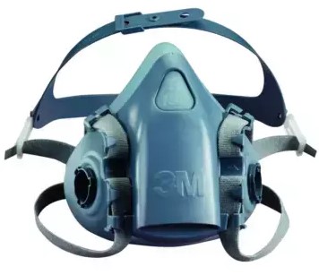 RESPI - Demi-masque  (2 filtres)