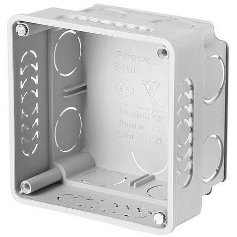 BOITE DE DERIVATION A ENCASTRER 80*80