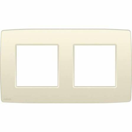 Plaque de recouvrement double horizontale  *71