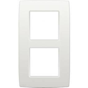 Plaque de recouvrement double verticale  *60