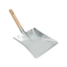 Ramassette en métal - manche en bois - 23cm