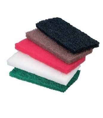 STRIPPED PAD NOIR/ROUGE