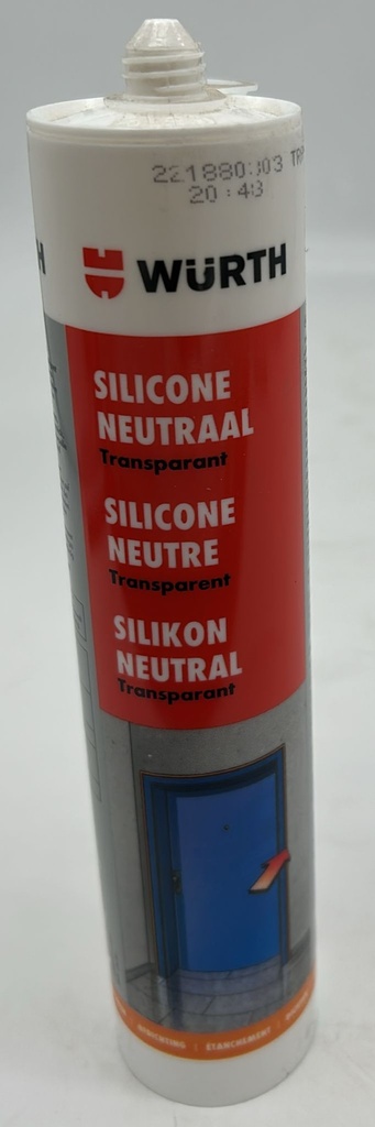 Silicone neutre + Sanitaire Transp