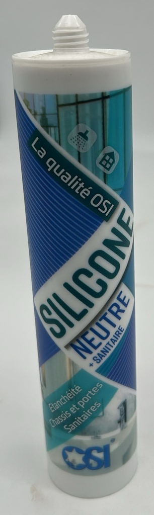 Silicone Sanitaire blanc