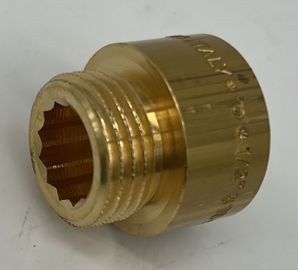 Allonge laiton 1/2 MF 1,5cm