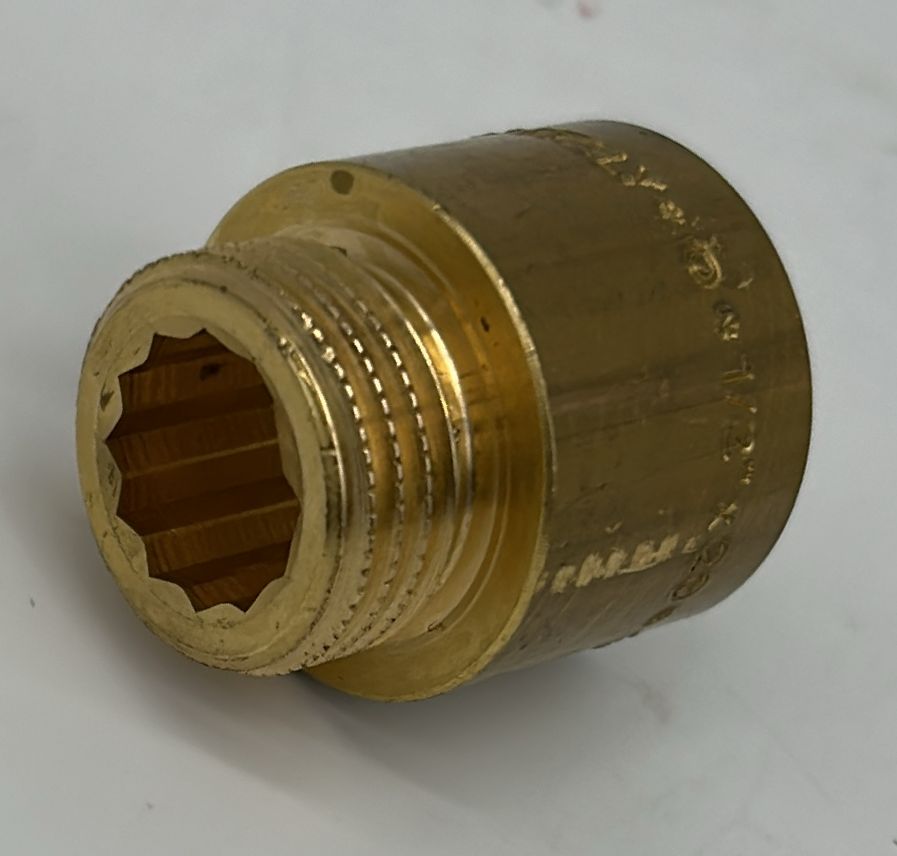 ALLONGE LAITON 1/2 MF 2cm