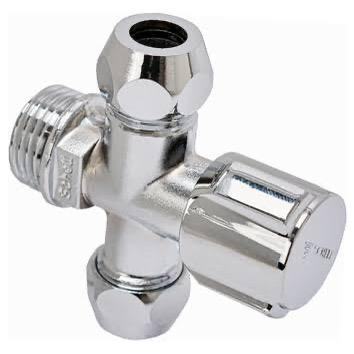 SCHELL Robinet d'arrêt 1/2 equerre double  