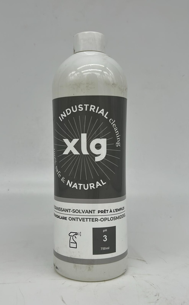 Dégraissant-solvant industriel pH 3 - 750 ml