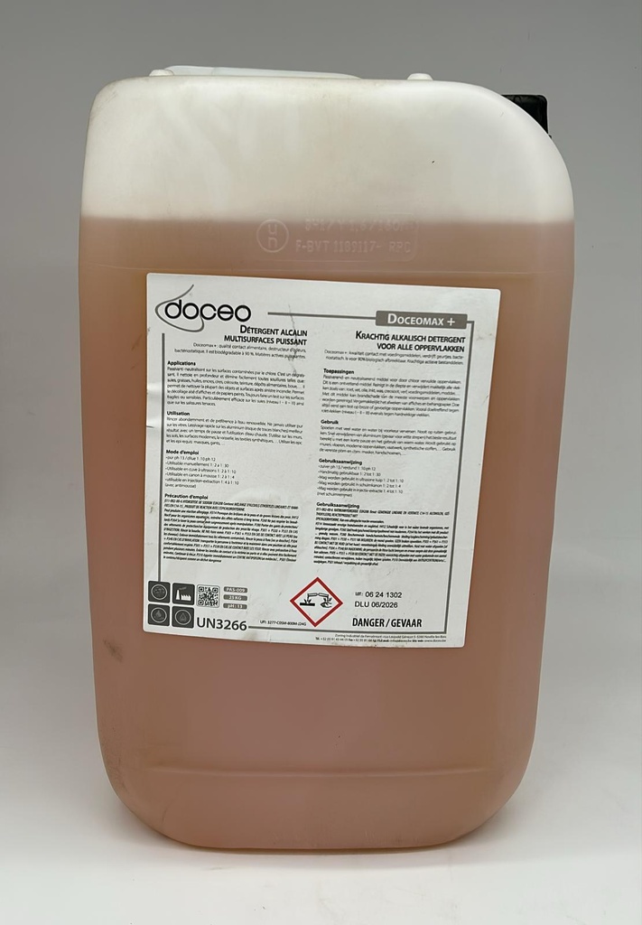 Détergent multi surfaces puissant - DOCEO MAX - bidon 25L