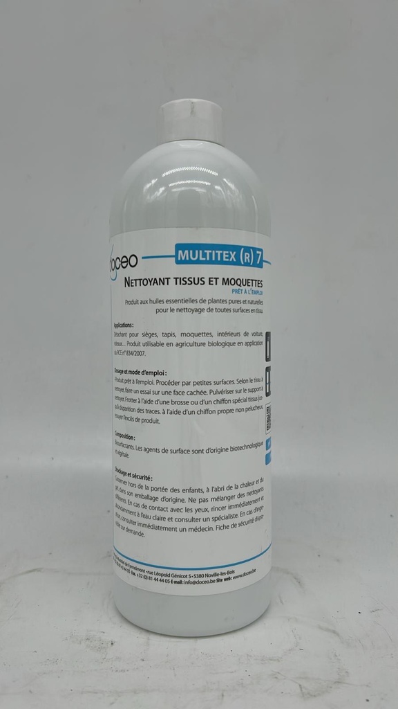 SURFACES - nettoyant tissus, moquettes prêt à l'emploi en spray - 750ml