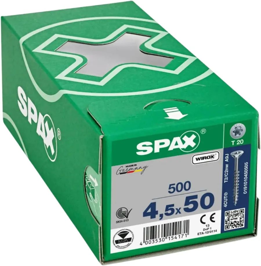 Vis 4,5x50 - boite de 500