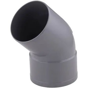 PVC        90 coude de 45° 