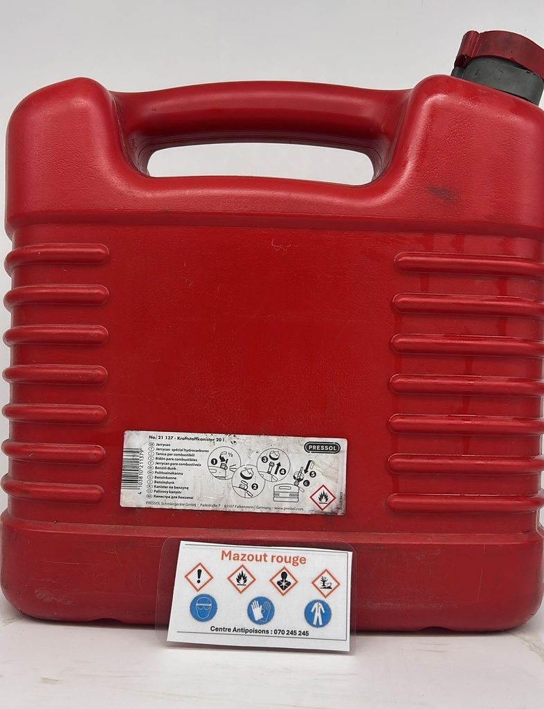 Gazoil (Mazout rouge) - Bidon 20 L 