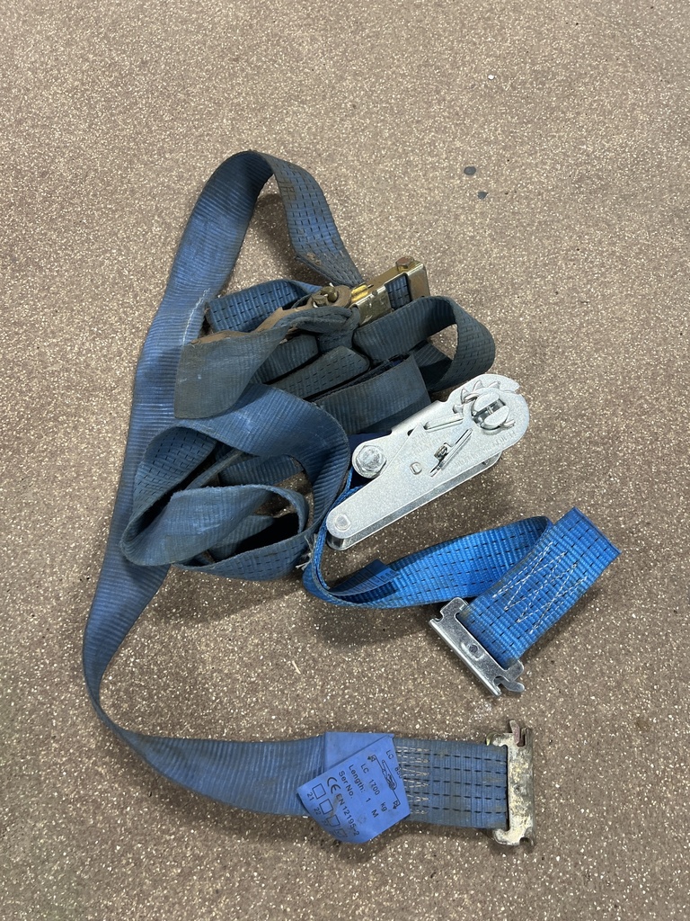 Sangle orange/rouge 7m - 5T