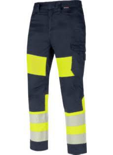 Pantalon bleu/jaune fluo - Taille 44 