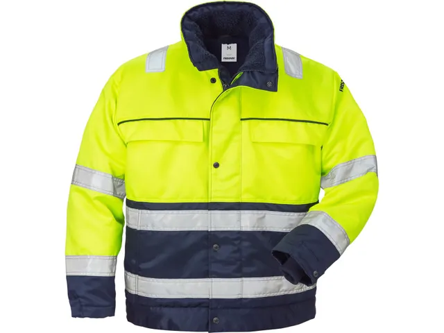 Veste hiver jaune fluo L - XL