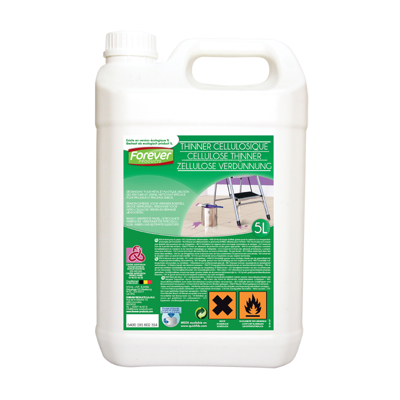 THINNER 5L (à la pièce = 1x5L)