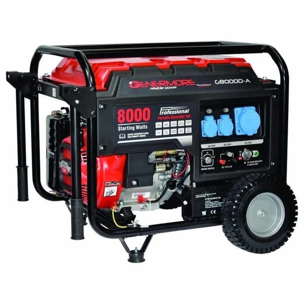 GROUPE ÉLECTROGÈNE 8KVA (à la pièce)