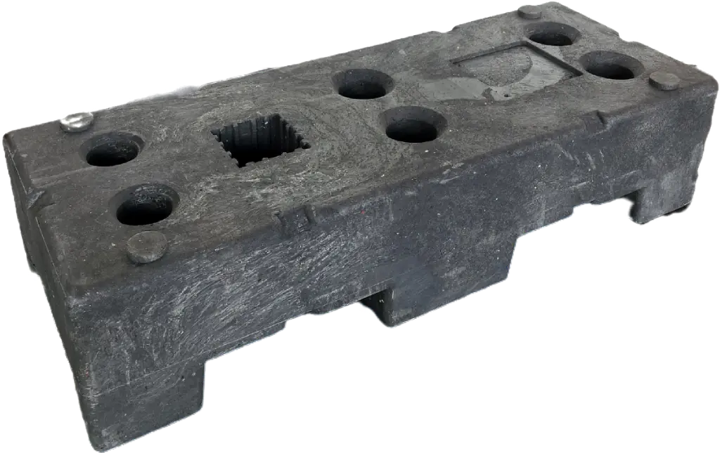 PLOTS - recyclé pour barrière de chantier gillagée - 767 