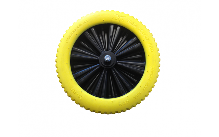 ROUE ICORE JANTE NOIR - ROUE JAUNE