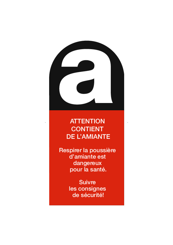 PICTOGRAMME AMIANTE