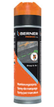 SPRAY DE MARQUAGE ORANGE (à la pièce) 