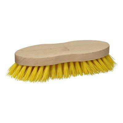 [42-03-175] Brosse à récurer à main 15 cm - Jaune