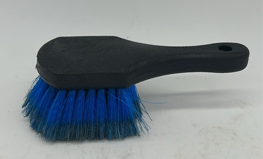 [44-03-021] BROSSE DOUCE A MANCHE COURT BLEU