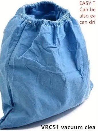 [42-03-581] Sac aspirateur bleu nid d'abeille