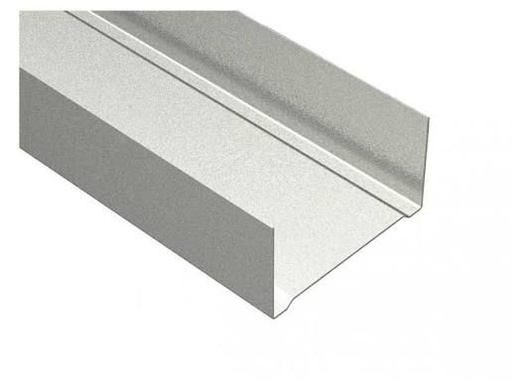 [38-3-033] Metal stud / Profilé lisse U 50x40x 4m MSH