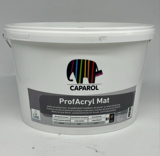 [38-8-036] CARAPOL-PROFACRYL LATEX MAT - 12,5L