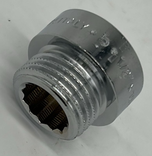 [38-9-073] ALLONGE CHROMEE 1/2 MF 1cm