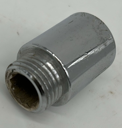 [38-9-074] ALLONGE CHROMEE 1/2 MF 3cm