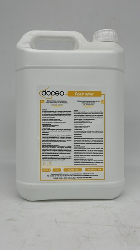 [42-02-018] Nettoyant désinfectant de surfaces -ASEPTIWAY - 5lit
