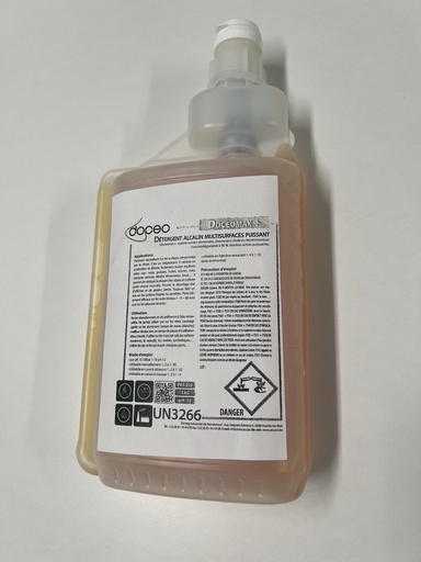[42-02-185] Détergent multi surfaces puissant - DOCEO MAX - bidon 1kg