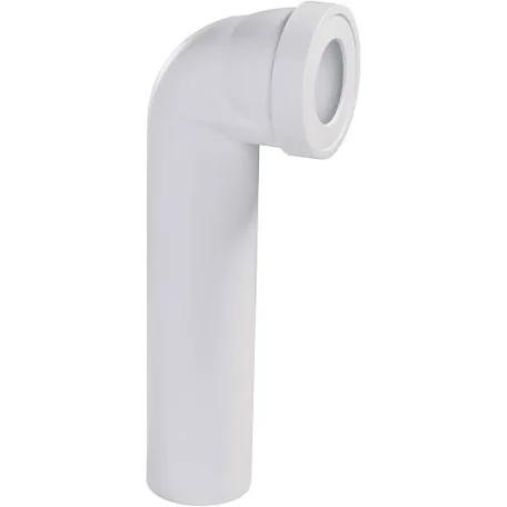 [38-10-037] PVC         100Pipe WC longue coudée 