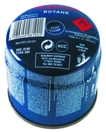 [46-01-040] CARTOUCHE GAZ PETIT CHALUMEAU WELCO