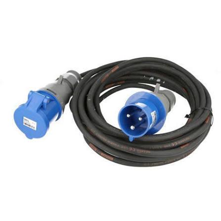 [42-20-003] Rallonge triphasé bleue 16a