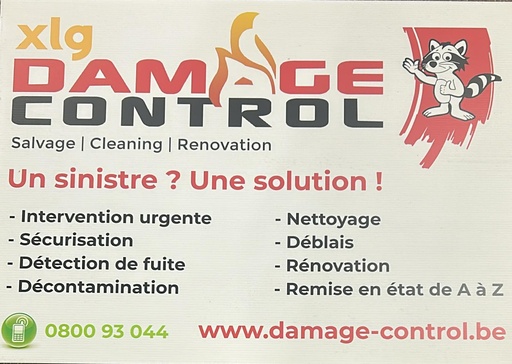 [44-06-006] Pancarte DAMAGE CONTROL