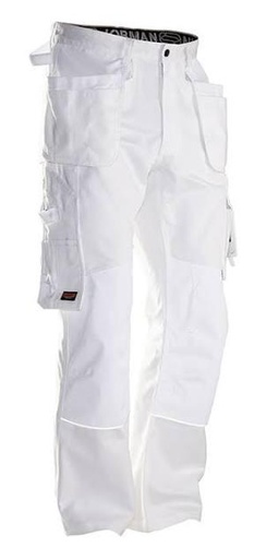 [12-9-117] Pantalon blanc peintre - Taille 44 à 66