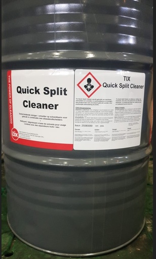 [42-02-625] Tix Quick Split Cleaner (dégraissant gras, non diluable) - 10L