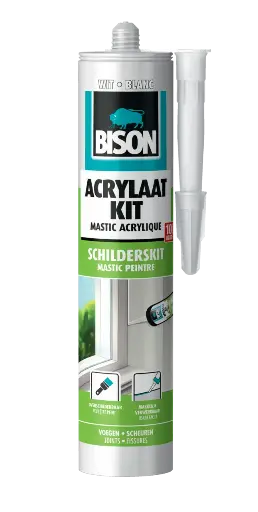 [CHA-10-1-018] SILICONE D'ETANCHEITE ACRILIQUE A PEINDRE TRANSPARENT (à la pièce)