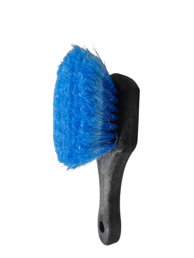[CHA-42-1-007] BROSSE BLEUE À MANCHE COURT