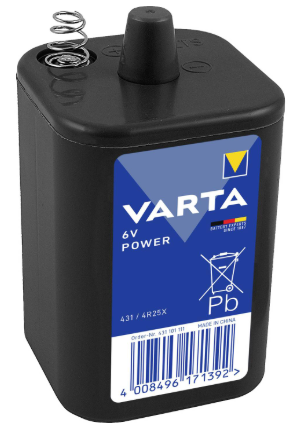 [CHA-14-2-002] BATTERIE PILE BLOC 6V 4R25 (à la pièce)