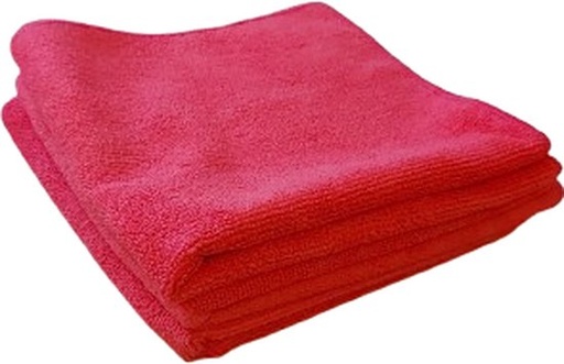 [CHA-18-1-006] MICROFIBRE ROUGE 40 X 40