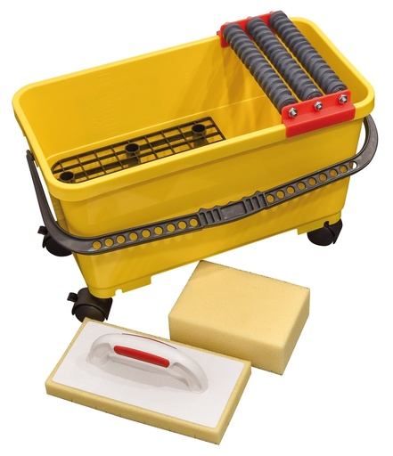 [CHA-30-1-061] SET DE CARRELEUR PROFI + 3 ROUL. 24 L +