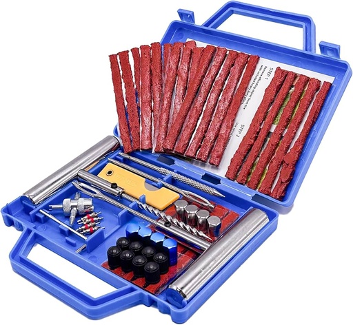 [CHA-30-5-021] KIT PROFESSIONNEL POUR LA REPARATION DE PNEU - 25 MECHES (par kit)