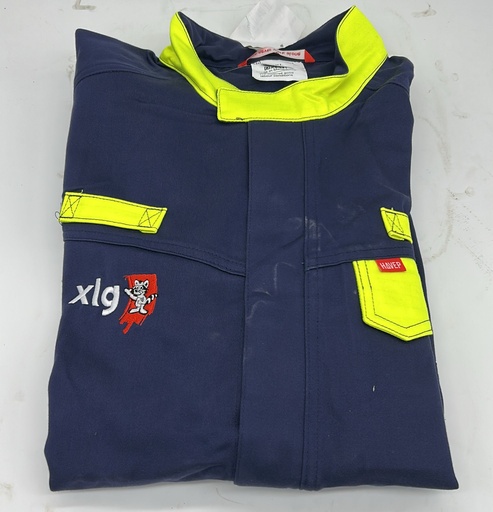[12-9-137] Veste bleu/jaune fluo - Taille 4XL