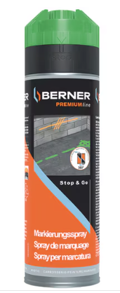 [CHA-10-1-045] SPRAY DE MARQUAGE VERT (à la pièce) 